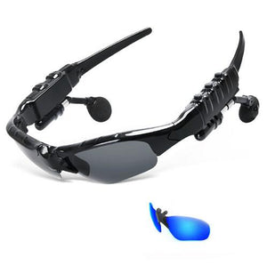 MS76 - Bluetooth Sunglasses with Stereo Wireless earphone with mic for iPhone Samsung xiaomi mi 4 5 - FREE SHIPPING