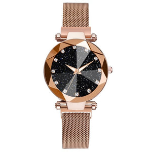 WW70 - Ladies Magnetic Luxury Diamond Quartz Wristwatch