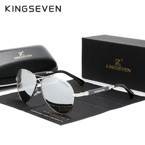 MS72 - KINGSEVEN Trendy Quality Titanium Alloy Polarize Men's Sunglasses - FREE SHIPPING
