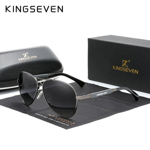 MS72 - KINGSEVEN Trendy Quality Titanium Alloy Polarize Men's Sunglasses - FREE SHIPPING