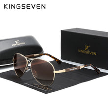 Load image into Gallery viewer, MS72 - KINGSEVEN Trendy Quality Titanium Alloy Polarize Men&#39;s Sunglasses - FREE SHIPPING
