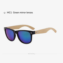 Load image into Gallery viewer, WS51 - Toketorism trend 2021 bamboo arms uv400 white women&#39;s sunglasses retro - FREE SHIPPING
