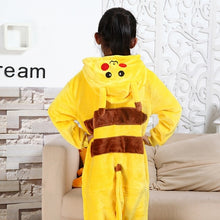 Load image into Gallery viewer, CP07 - Warm Animal Onesies Flannel Children&#39;s Sleepwear - FREE SHIPPING