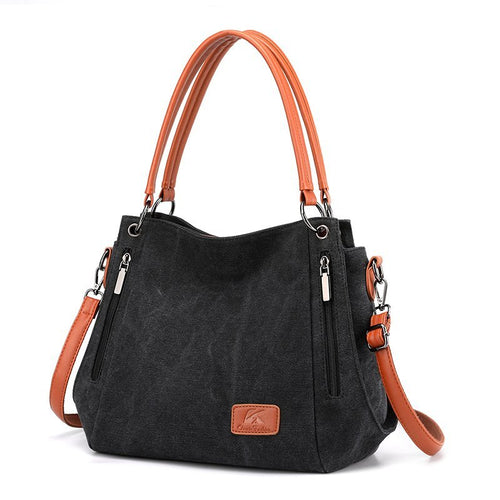 WB94 - 2021 Women Fashion Designer Shoulder Crossbody Messenger Bag Lady Canvas Cloth Handbag - FREE SHIPPING