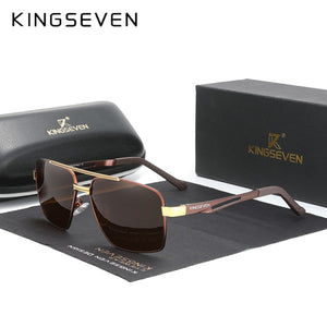 MS67 - KINGSEVEN Men's Aluminum Polarized Sunglasses - FREE SHIPPING