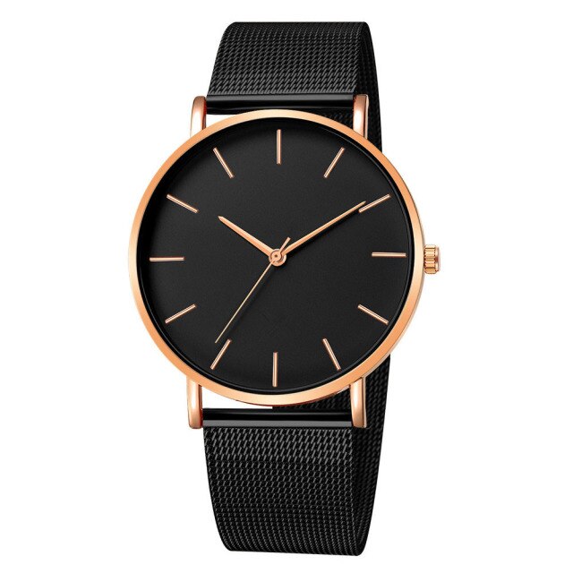 WW61 - 2021 Women's Luxury Rose Gold Watches with Ultra-thin Mesh Belt Wrist Watches - FREE SHIPPING