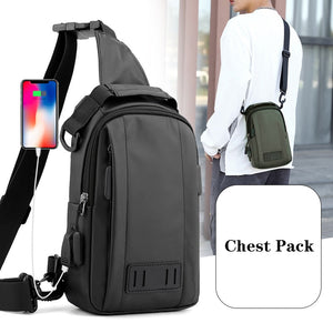MB38 - Men's Waterproof Cross Body Bags with iPad Pocket Purse - FREE SHIPPING