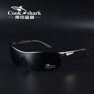 MS68 - Cook shark new polarizing men's  sunglasses - FREE SHIPPING