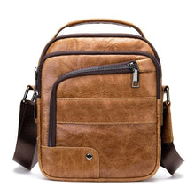 Load image into Gallery viewer, MB47 - MVA Genuine Designer Leather Men&#39;s Messenger, Shoulder, Crossbody Bags - FREE SHIPPING