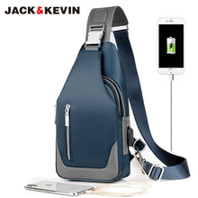 Load image into Gallery viewer, MB48 - Men&#39;s Shoulder Crossbody Casual Bags with USB charging - FREE SHIPPING