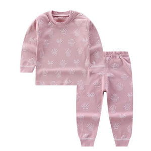 CP06 - Children's Long Sleeve Cotton Breathable Pajamas Suit - FREE SHIPPING