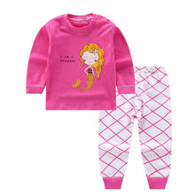 Load image into Gallery viewer, CP06 - Children&#39;s Long Sleeve Cotton Breathable Pajamas Suit - FREE SHIPPING