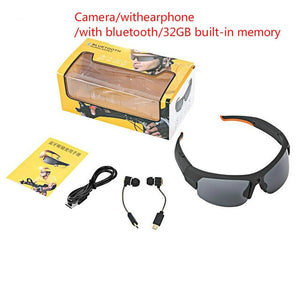 MS74 - Smart Mini Camera and Bluetooth MP3 Sunglasses 6/32Gb - FREE SHIPPING
