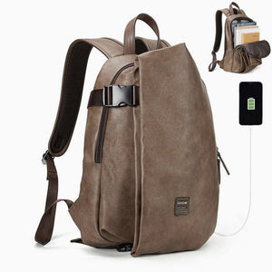 MB45 - Men's Waterproof Vintage Backpack with USB Charge - FREE SHIPPING
