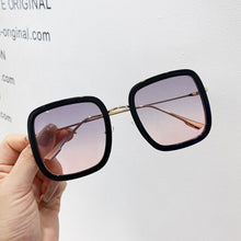 Load image into Gallery viewer, WS56 - 2021 Square Alloy Frame Oversized Luxury Women&#39;s Sunglasses UV400 - FREE SHIPPING