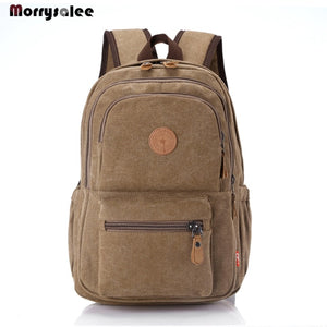 MB50 - New Vintage Man's Canvas Backpack with large capacity - FREE SHIPPING