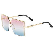 Load image into Gallery viewer, WS52 - Brand Designer 2021 New Luxury Retro Frame less Gradient Women&#39;s Sunglasses UV400 - FREE SHIPPING