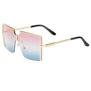 WS52 - Brand Designer 2021 New Luxury Retro Frame less Gradient Women's Sunglasses UV400 - FREE SHIPPING