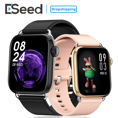 WW62 - 2021 ESeed QY03 Smart Watch Women's wrist watch 1.7 Inch Camera control Heart Sport Rate Women's watches For Apple Android IOS - FREE SHIPPING