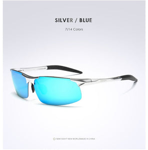 MS65 - Polarized Retro Aluminum Magnesium Sport Sun Glasses - FREE SHIPPING