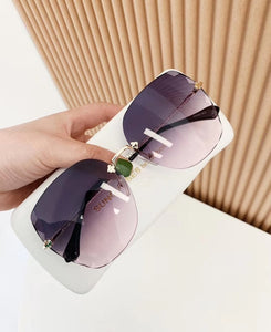 WS54 - MS 2021 New Brand Designer Vintage Women's Oversized Sunglasses UV400 - FREE SHIPPING