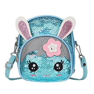 CB24 - New Sequins Rabbit Ear Children's Backpacks - FREE SHIPPING