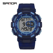Load image into Gallery viewer, CW29 - Colorful Light Waterproof Digital Multi-function Children&#39;s Watches - FREE SHIPPING