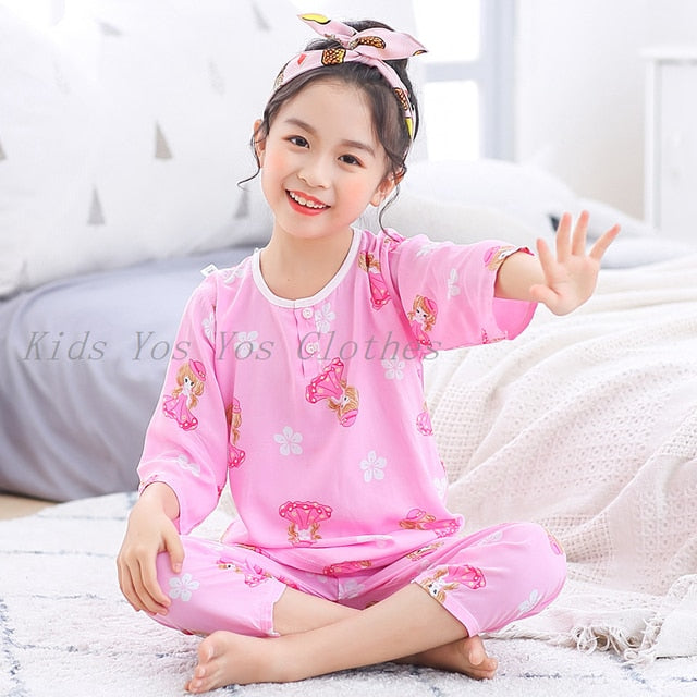 CP11 - Kids Cotton Home and Sleepwear Pajamas Sets - FREE SHIPPING