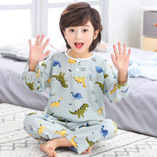 Load image into Gallery viewer, CP11 - Kids Cotton Home and Sleepwear Pajamas Sets - FREE SHIPPING