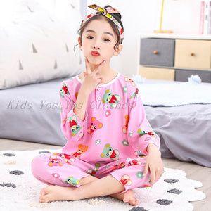 CP11 - Kids Cotton Home and Sleepwear Pajamas Sets - FREE SHIPPING