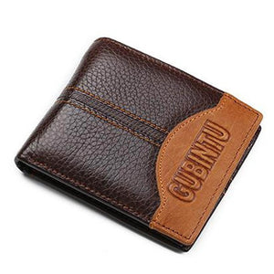 MB16 - GUBINTU Genuine Leather Men Wallet - Various Designs - FREE SHIPPING
