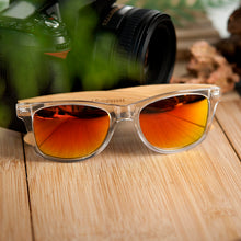 Load image into Gallery viewer, WS44 - BOBO BIRD Clear Color Wood Bamboo Sunglasses - FREE SHIPPING