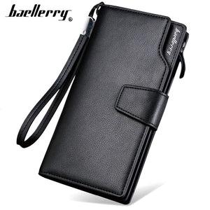 MB12 - BAELLERRY Card holder Leather Wallet - FREE SHIPPING