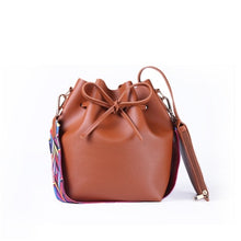 Load image into Gallery viewer, WB69 - DAUNAVIA Women bag with Colorful Strap - FREE SHIPPING