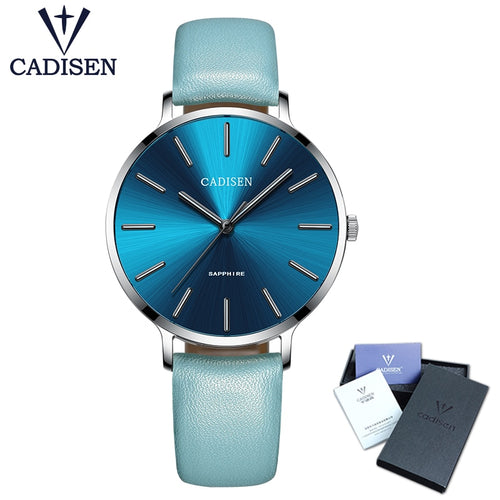 WW42 - CADISEN New 2018 Leisure Quartz Thin Women Watch - FREE SHIPPING