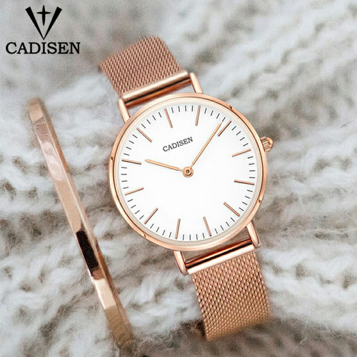 WW44 - CADISEN Fashion Luxury Women Quartz Watch - FREE SHIPPING