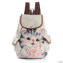 Load image into Gallery viewer, CB12 - MIYAHOUSE Casual Canvas School Backpack - FREE SHIPPING