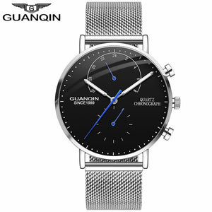 MW66 - GUANQIN Top Brand Luxury Chronograph Watches - FREE SHIPPING