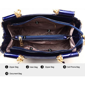 WB80 - FREYA SAFI Women Luxury Embroidery Handbag - FREE SHIPPING
