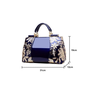 WB80 - FREYA SAFI Women Luxury Embroidery Handbag - FREE SHIPPING