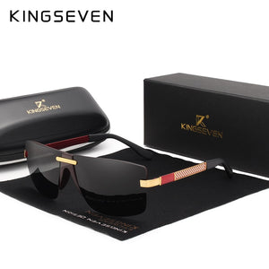MS61 - KINGSEVEN HD Polarized Rimless Sunglasses - FREE SHIPPING