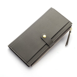 WB43 - BAELLERRY Long Solid Luxury Wallets Fashion - FREE SHIPPING