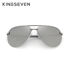 MS45 - KINGSEVEN Aluminum HD Polarized Aviation Sunglasses - FREE SHIPPING